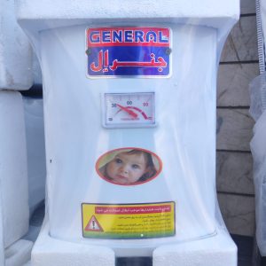 آبگرمکن برقی ۱۵ لیتری دیواری جنرال مدل گالوانیزه با ترموستات مسی و گارانتی ۱۸ ماهه