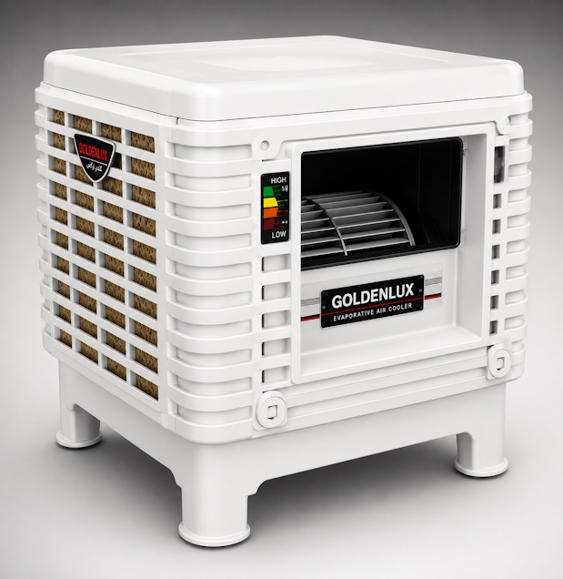 کولر آبی پلیمری سلولزی 8500 گلدن لوکس Golden Lux موتور BLDC