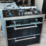 اجاق گاز طرح فر ۵ شعله تکنوا طرح فر نما استیل | فروشگاه لوازم خانگی بی جی سل
