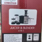 آبمیوه گیری ۴کاره سیگر sieger مدل SR-Z4100 جعبه