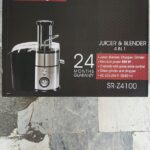 آبمیوه گیری ۴کاره سیگر sieger مدل SR-Z4100 جعبه کنار